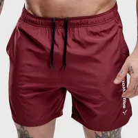 

Solid Breathable Dry Fit Polyester Short Gym Wear Short Fitness Short For Men