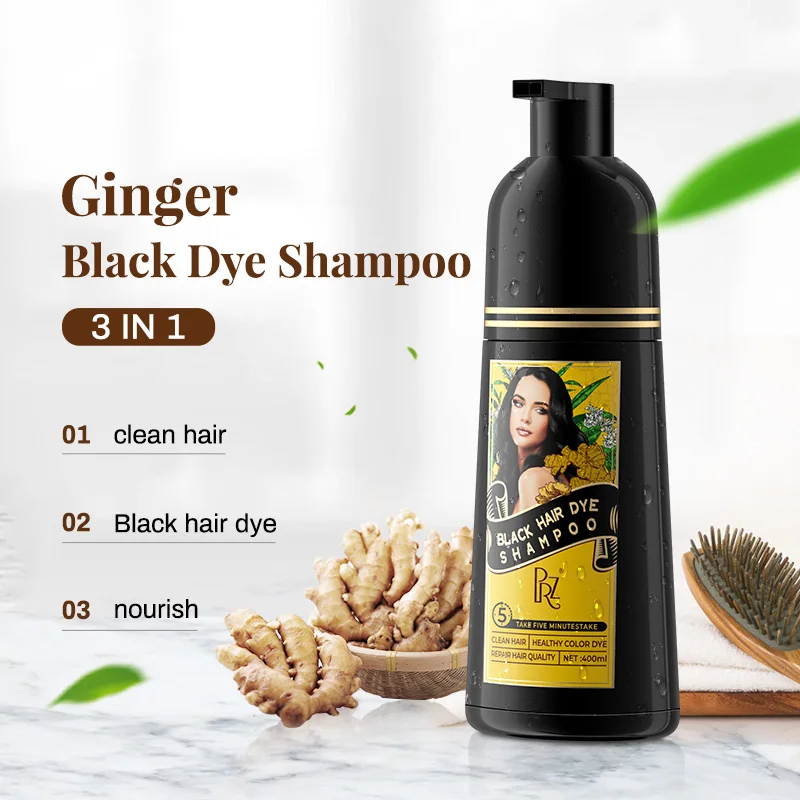 

Hot selling Natural shampoo hair dye black and color hair dye shampoo, Natural black/dazzling pearl black