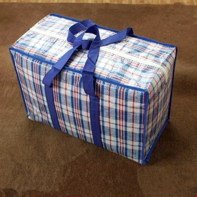 

PP bag woven blue woven bag non woven shopping bag, Red,blue