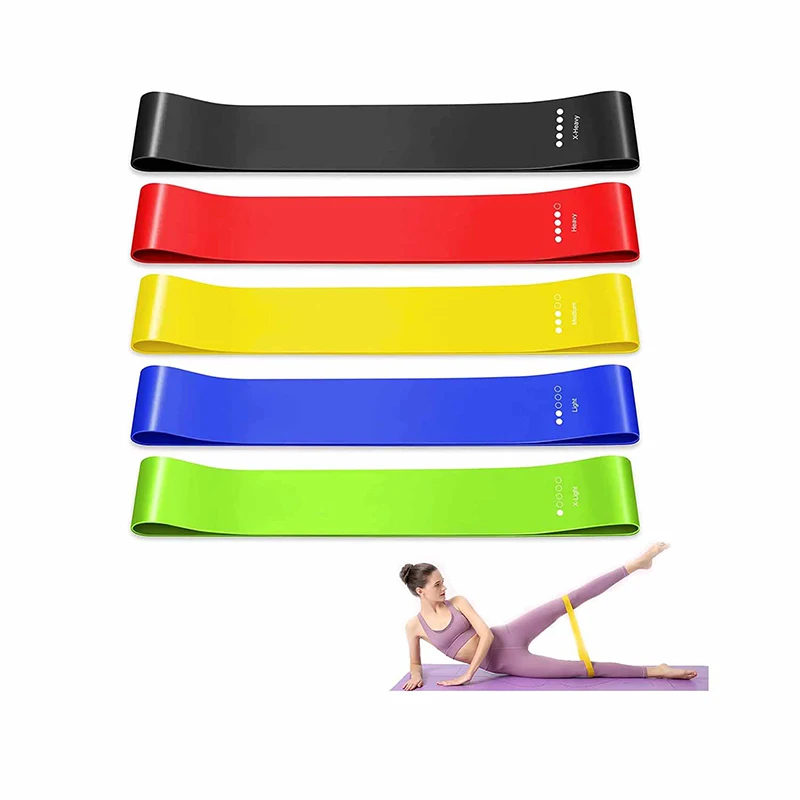 

Resistance Bands Set Women Booty Exercise Band Gym Strength Training bands