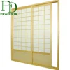 2019 duplex apartment veranda exterior horizontal sliding open japanese shoji solid wooden door