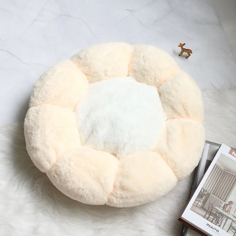 

WY RTS Flower Donut Cloud Cute Cat Travel Pet Beds Round Milk Bed Cat for Small Animal Padded Pet Bed