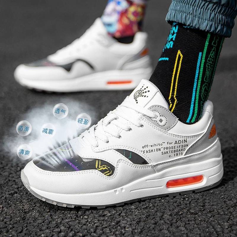 

2021 men`s fashion sneakers manufacturer OEM logo sports luxury running shoes breathable walking style shoes men`s casual shoes