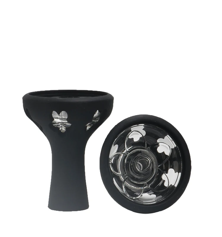 

hookah accessories crystal shisha hookah bowl silicone shisha pots, 1 color