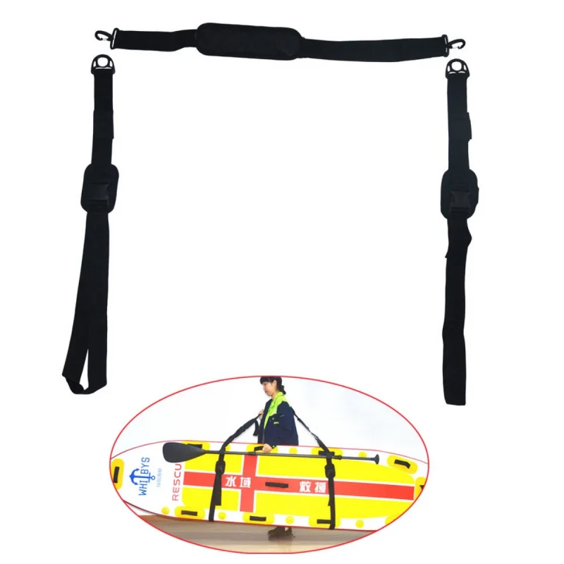 

Paddle Board Accessories, SUP Carrying Strap Paddleboard Shoulder Carrier Storage Carry Sling with Drawstring Bag for Surfboard