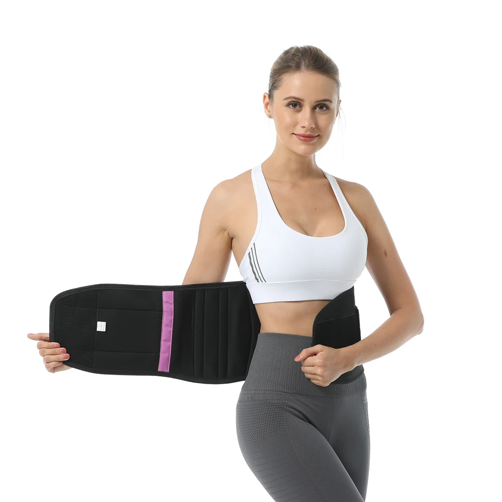 

Good Quality Heavy Lifting Bra And Waist Trainer Belt For Women With Good Back Support, Yellow pink purple green