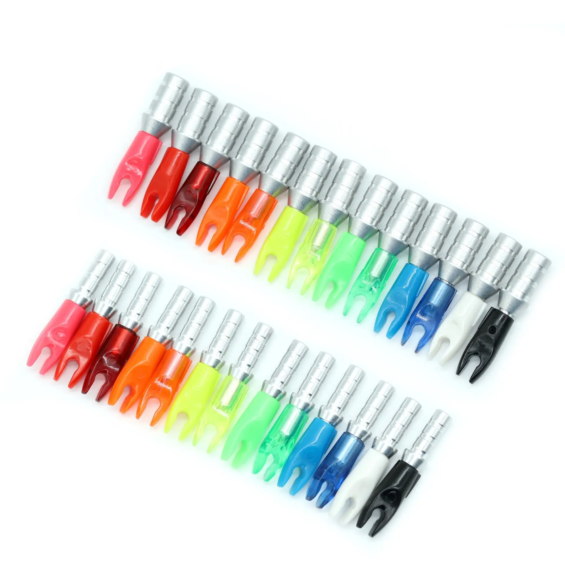 

ID 4.2mm Arrow Nocks Pin with nail For outdoor Hunting shooting Archery Accessories, 13 colors