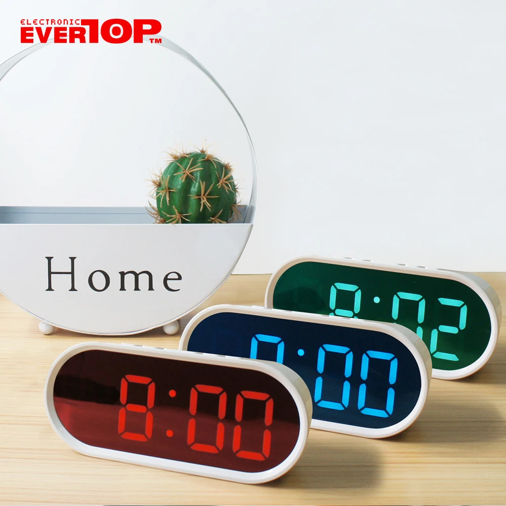 
Fancy Cheap High Quality Hot Sale LED Mirror Digital Clock 