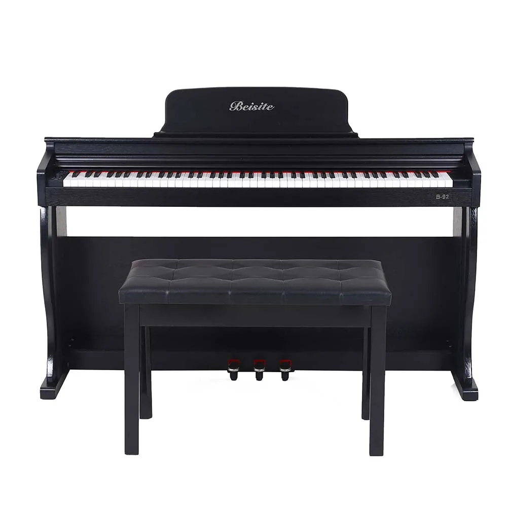 Top-selling professional 92 musical instrument weighted keyboard piano