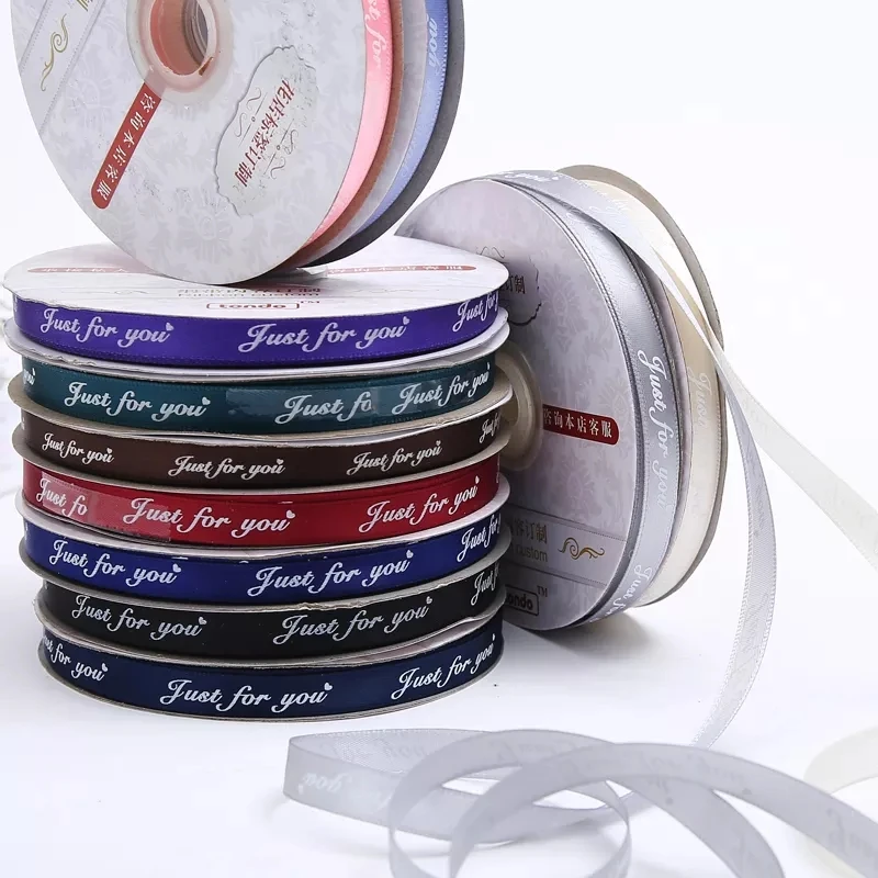 

Various 1cm Colored Packing Tape English Ribbon Gift Wrap Ribbon Curling Gift Wrapping English Alphabet Ribbon