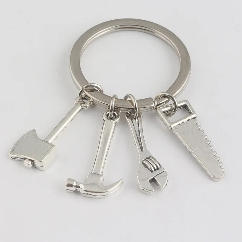 

If Dad Can't Fix It No One Can Hand Tools Keychain Daddy Key Rings Father Key Chain Accessories 200pcs