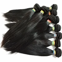 

Letsfly 10pcs Wholesale hair raw unprocessed human hair cheap 8a natural silky straight peruvian virgin hair weaves
