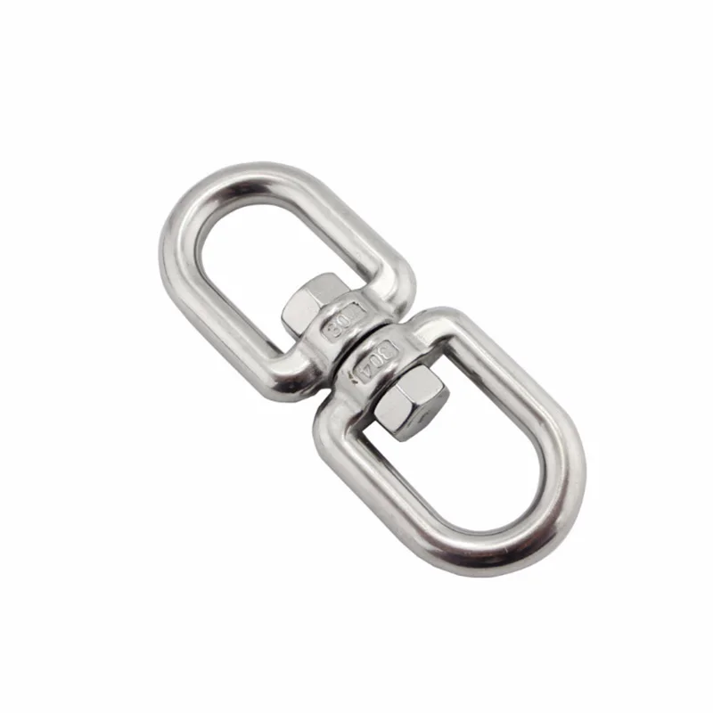 
Heavy Duty Stainless Steel Double Eye Swivel 