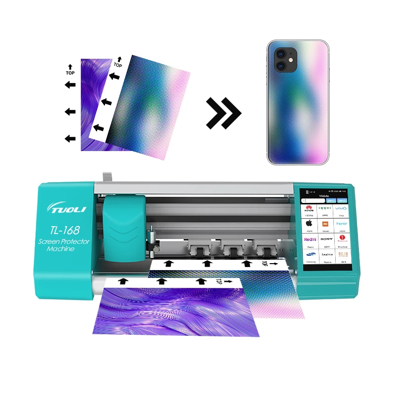 

TuoLi TPU Film Cutting Smart Phone TPU Hydrogel Film Screen Protector Cutter Plotter Cutting Machine