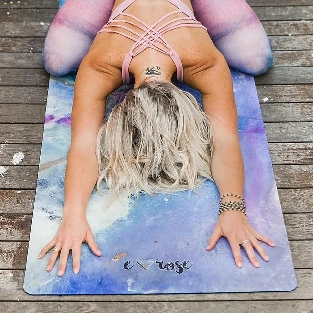 

Amazon hot sale suede rubber mat custom microfiber gym yoga mat towel