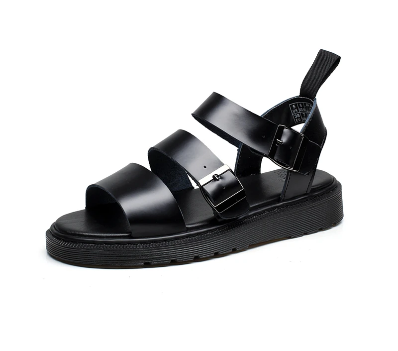 

Hot Quality Couple New Trend Male Female and Children Genuine Leather Sandals