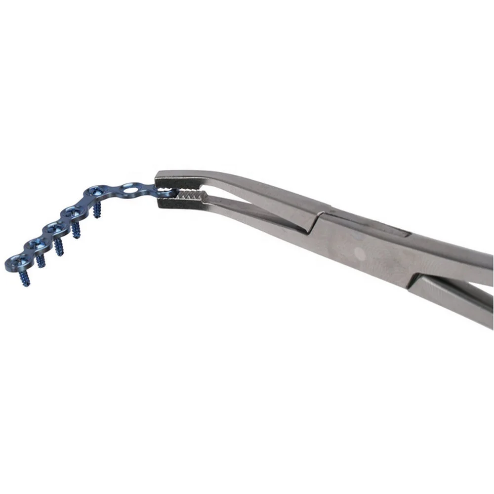 
CE & ISO Marked Medical Maxillofacial Surgery 2.0mm 110 L-type Locking Plates Orthopedic Surgical Implants 