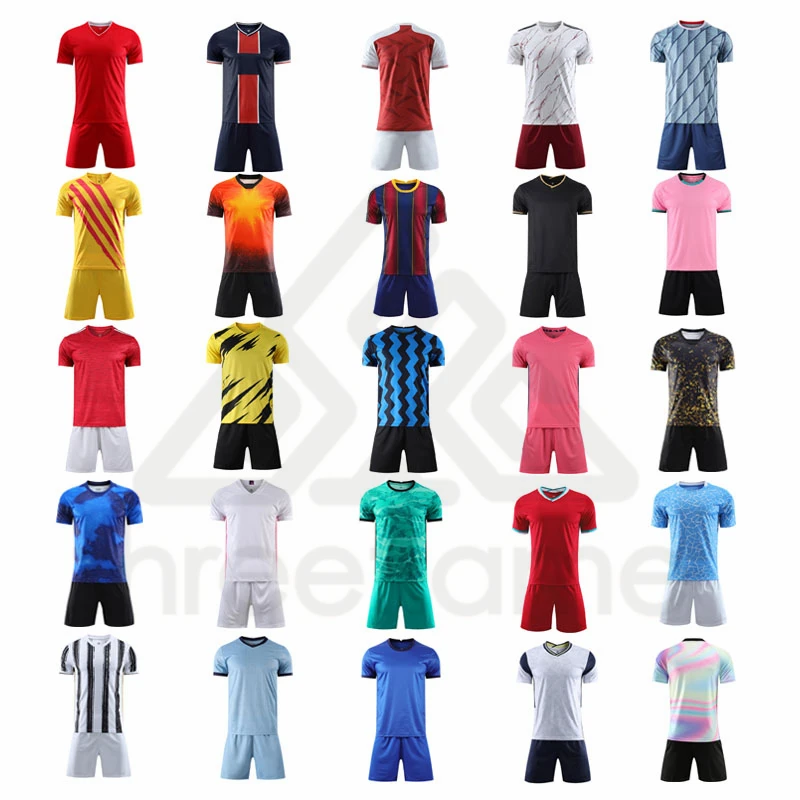 Kids Soccer Jerseys Sets Survetement Football Kits Adult Men Child Futbol  Training Cheap Football Shirts Uniforms Sets Soccer