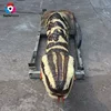 Lifelike Moving Simulation Realistic L=1.5M Animatronic Snake with a Track