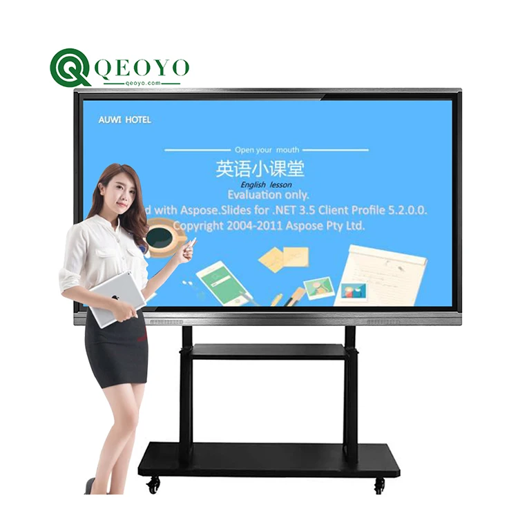 
China 80 inch cheap smart board/interactive whiteboard for school 