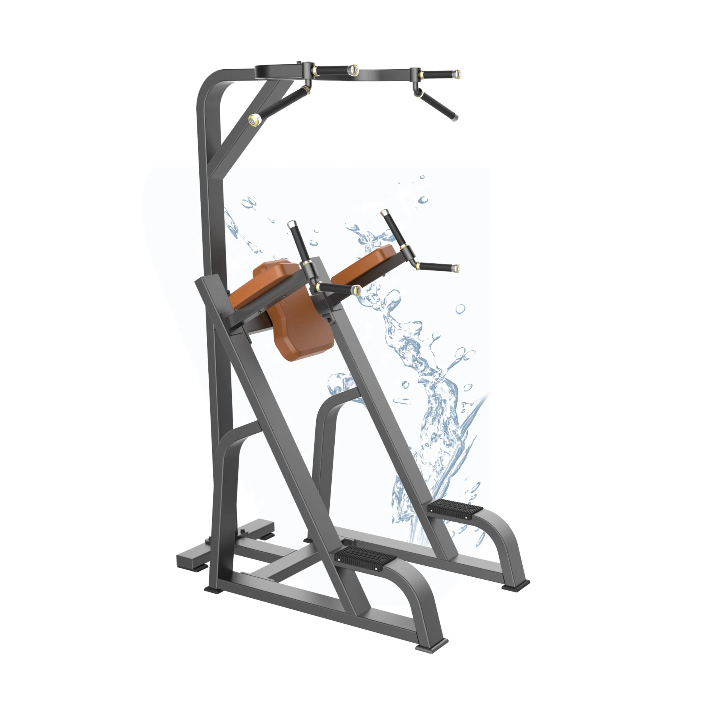 

Inventory on hand Knee Up/Chin +Pull Up Exercise Machine Gym Equipment Manufacturer Multi Fitness Equipment with best price, Customized color