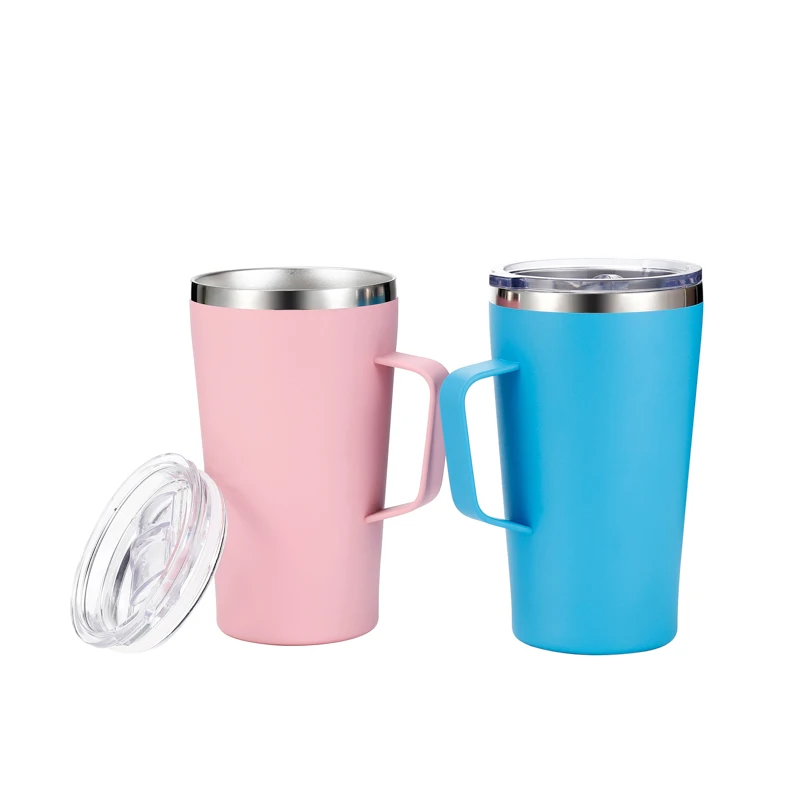 

2021 High quality custom logo amazon top sales Everich 20oz double wall vacuum insulated tumbler with handle