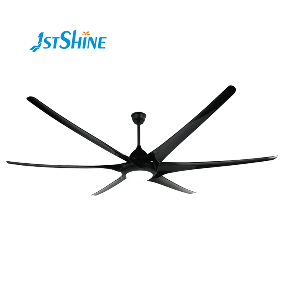 High quality black abs housing with cooling fan energy saving remote 100 inch Large ceiling fans with lights for sale