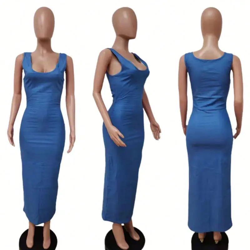 

2021 New Decorous Breathable Jeans Denim Dress Women Apply Tosummer