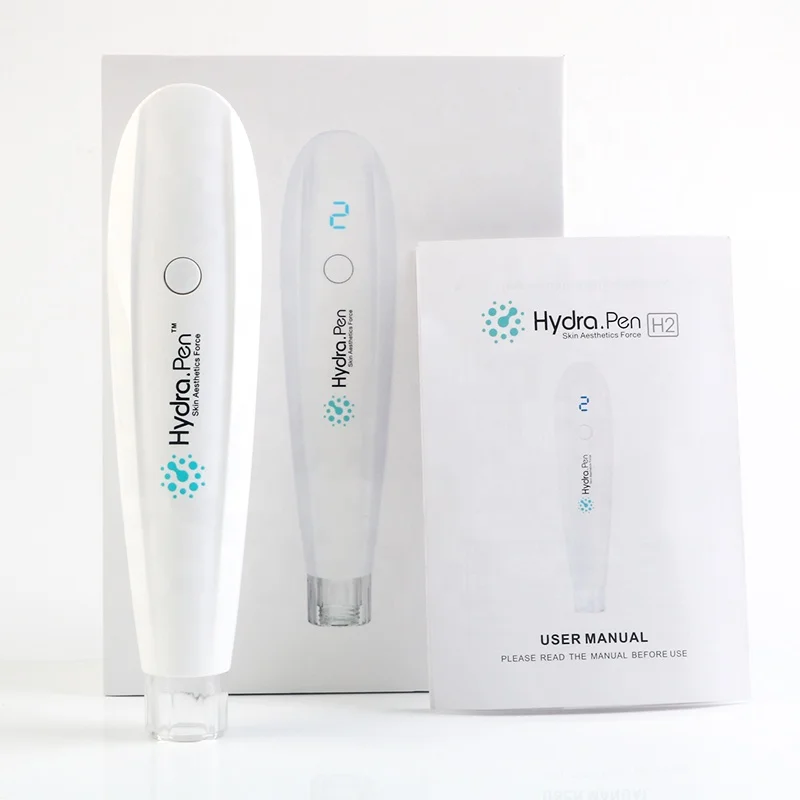 

2020 derma pen Hydrapen H2 Integrated design Apply serum + Microneedling therapy together all in one with nano needle
