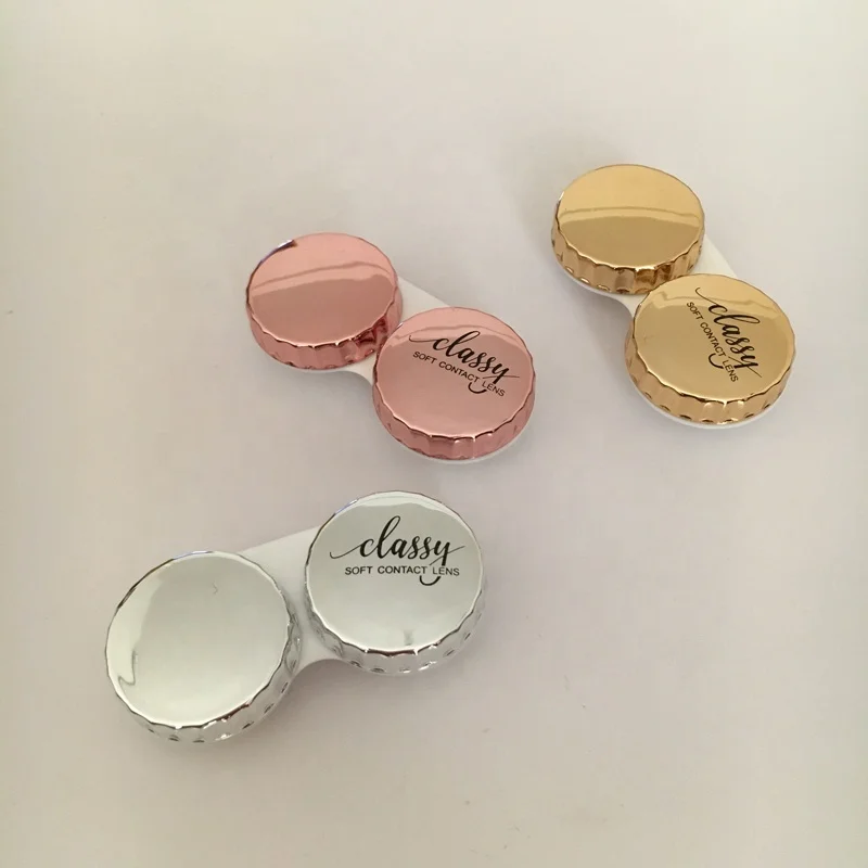 

Wholesale OEM Logo printing contact lens cases CL-M001