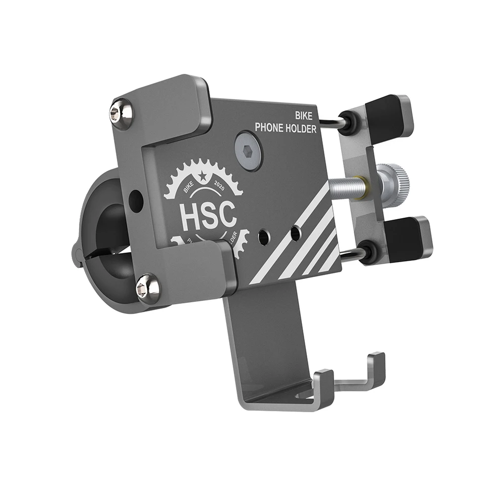 

New hot sale Upgrade Aluminum Alloy Bike Mount Phone Holder for Bicycle Cell Phone Holder for Bike Motorbike phone holder, Black,gray,red ,yellow