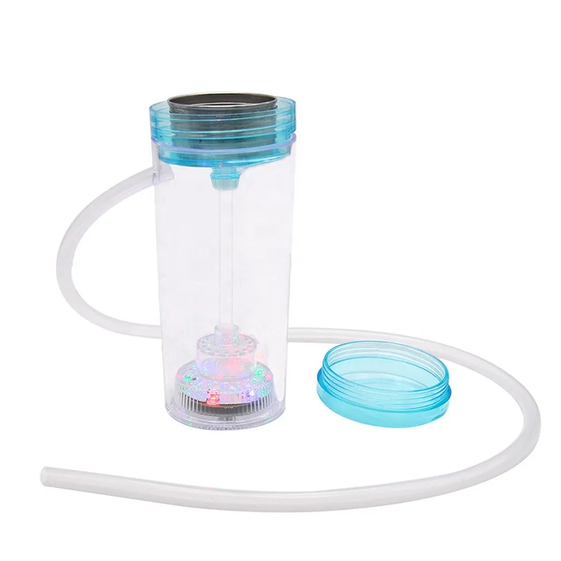 

New style small mini hookah shisha sheesha chicha car travel portable hookah cups with the LED lights, Various color selection
