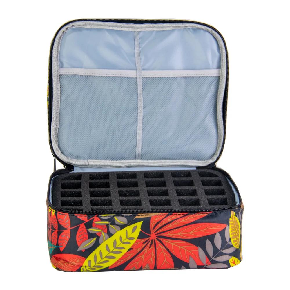 

Beauty 30 bottles carrying double-layer essential oils organizer bag