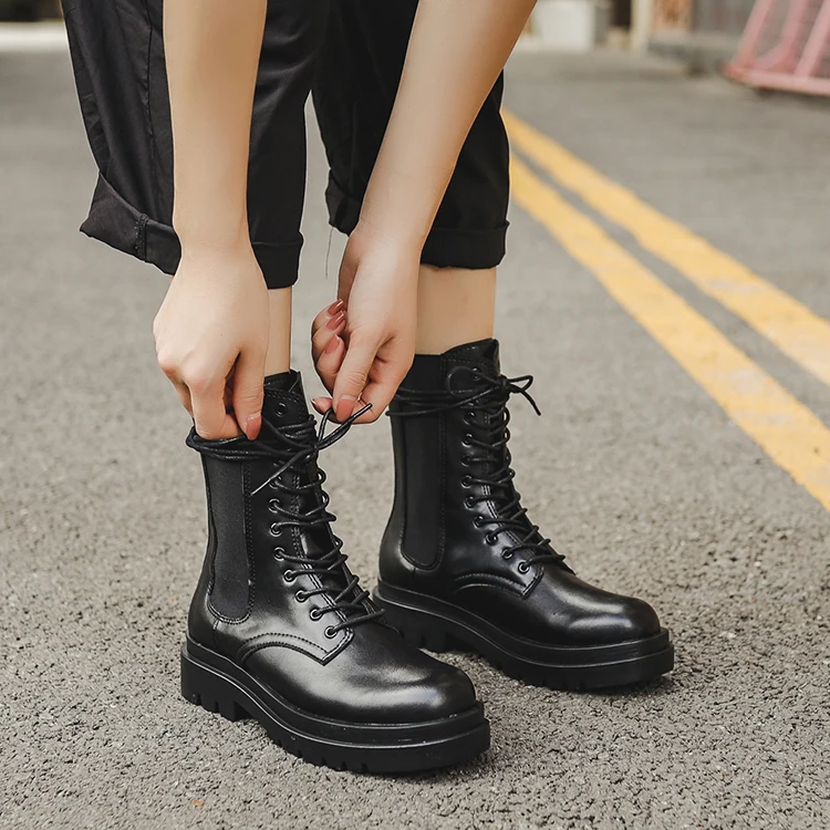 

Durable Woman Winter Over Ankle Boots High Quality Warm and Soft Latest Winter Rubber Boots For Ladies Women, Black