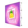Tradeshow advertising booth customize tension fabric backdrop portable pop up display for trade show