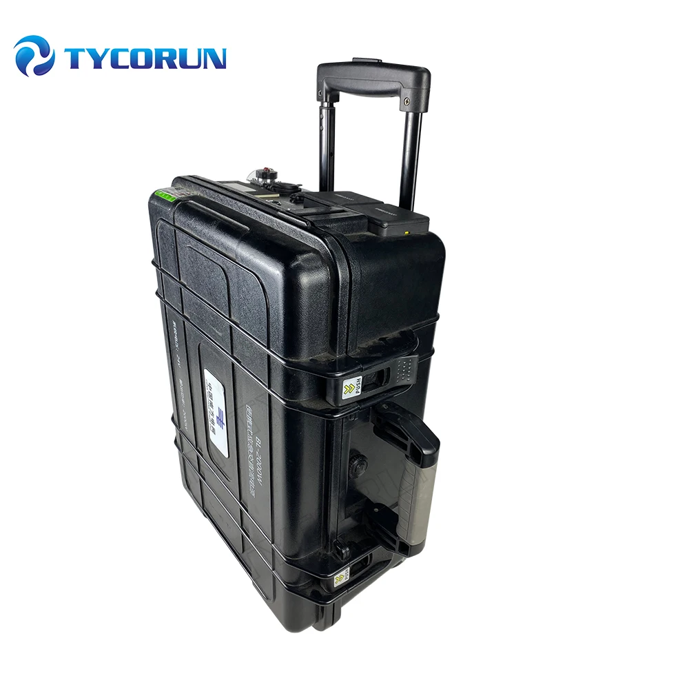 

Tycorun Off Grid Home Solar Power System Black Rectangle 2000W Supply Power Portable Energy Storage Power Station