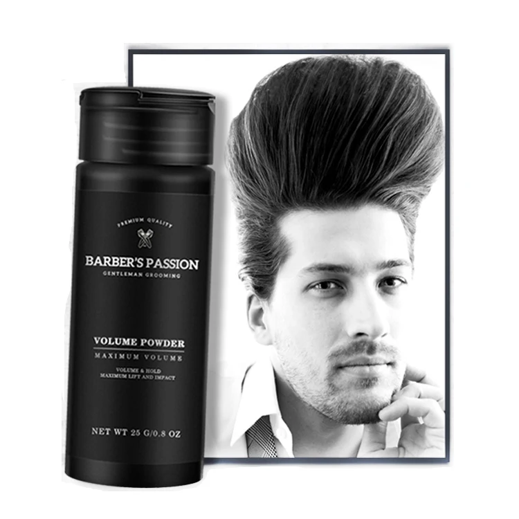 

BARBERPASSION Instantly matifying powder increases hair volume ,boldify hair keratine volumizing powder