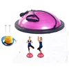 Anti-Slip Yoga Half Ball Dome Balance Trainer Ball with Straps for Core Training Home Fitness Strength Exercise Workout Gym