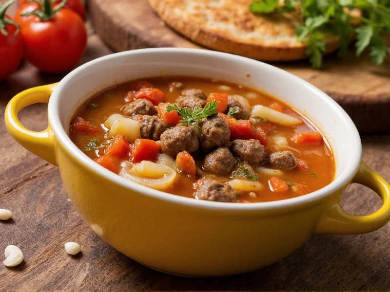 Hamburger Veggie Soup: Complete Recipe Guide & Benefits