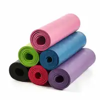 

Alibaba wholesale anti-slip, eco-friendly NBR yoga mat for Amazon sale 10mm thickness