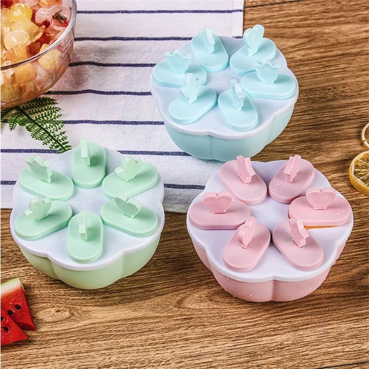 

Strawberry Mouse Ice Cream Mold Tools Diy Popsicle Candy Making Molds Silicone Molds Ice Cube With Lid