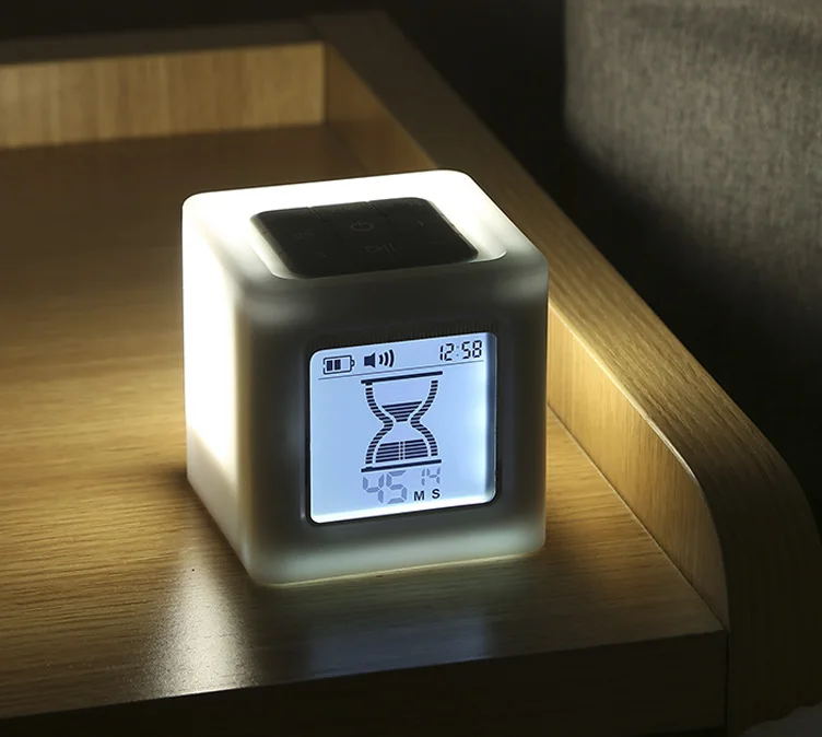 

2022 hot selling white plastic pomodoro timer for kitchen, Customized color