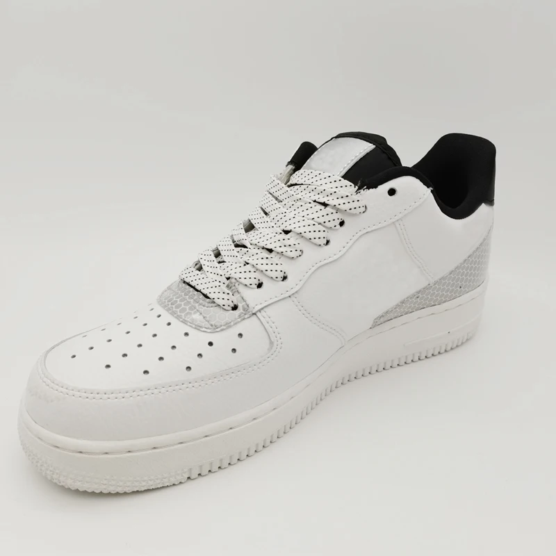 

MOQ 2 Pairs To Custom LOGO Design High Quality Real Leather Air One For Men And Women Sneakers