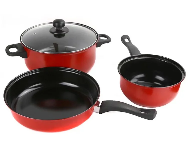 

cookware 3 sets non-stick pan
