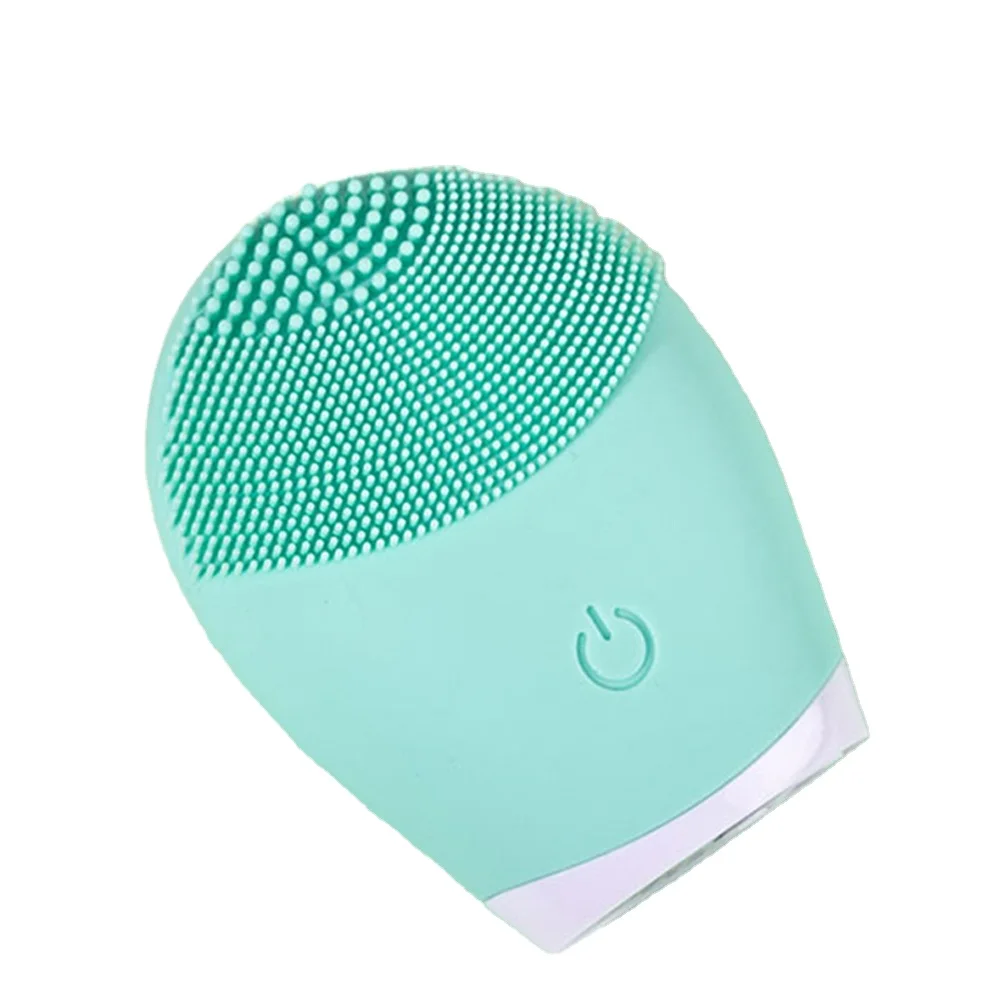 

Unique Spinning Spa Cleansing Facial Brushes For The Face, Pink purple blue