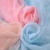75D chiffon shear flower 70gsm summer high grade dress women's cloth spot smaller hairball shear flower fabric