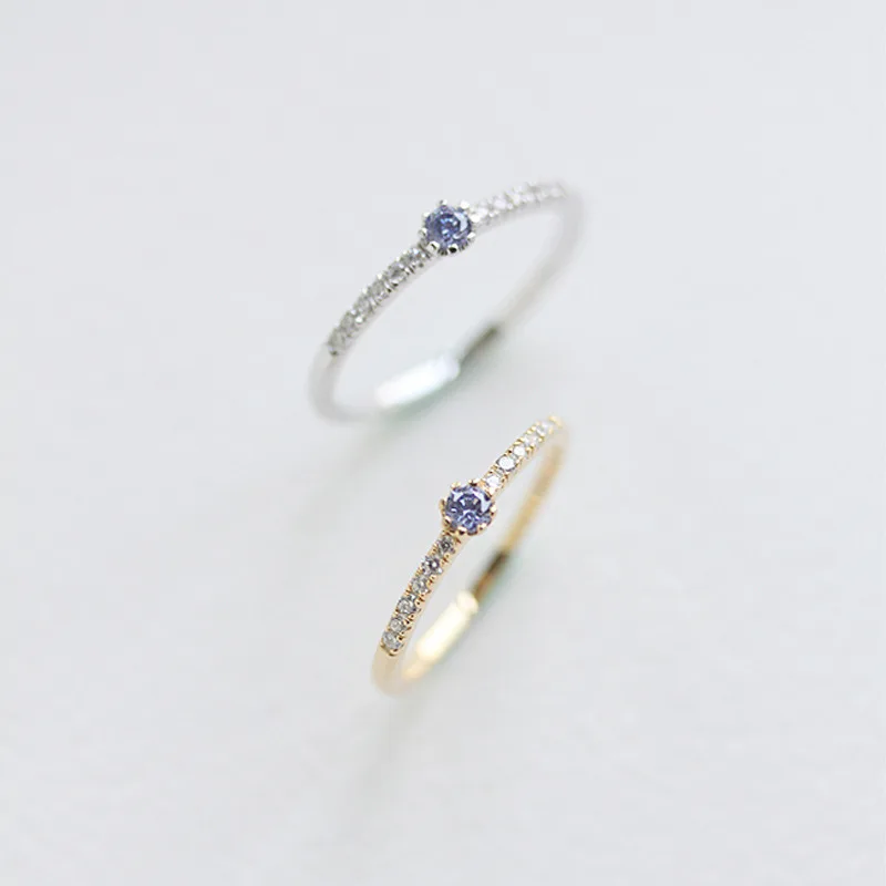 

Luxury CZ Cubic Zirconia Ring Elegant 925 Sterling Silver Gold Plated Diamonds Rings For Party Gift Fine Jewelry YF3178