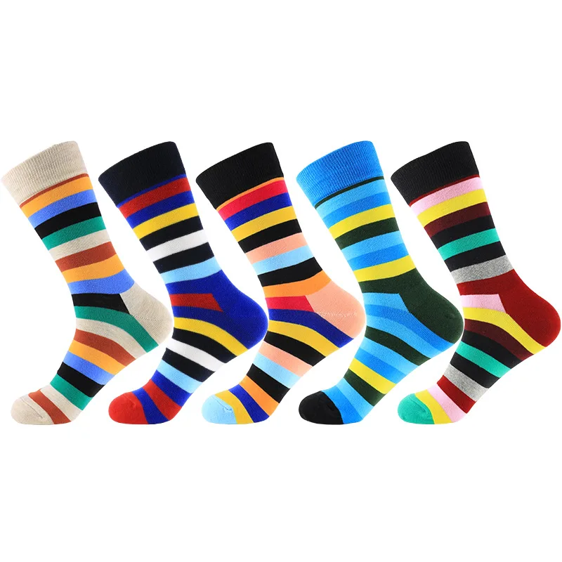 

Jingwen OEM Calcetines Felices Calcetines Felices Personalizados Cotton Crazy Tube Mens Happy Socks