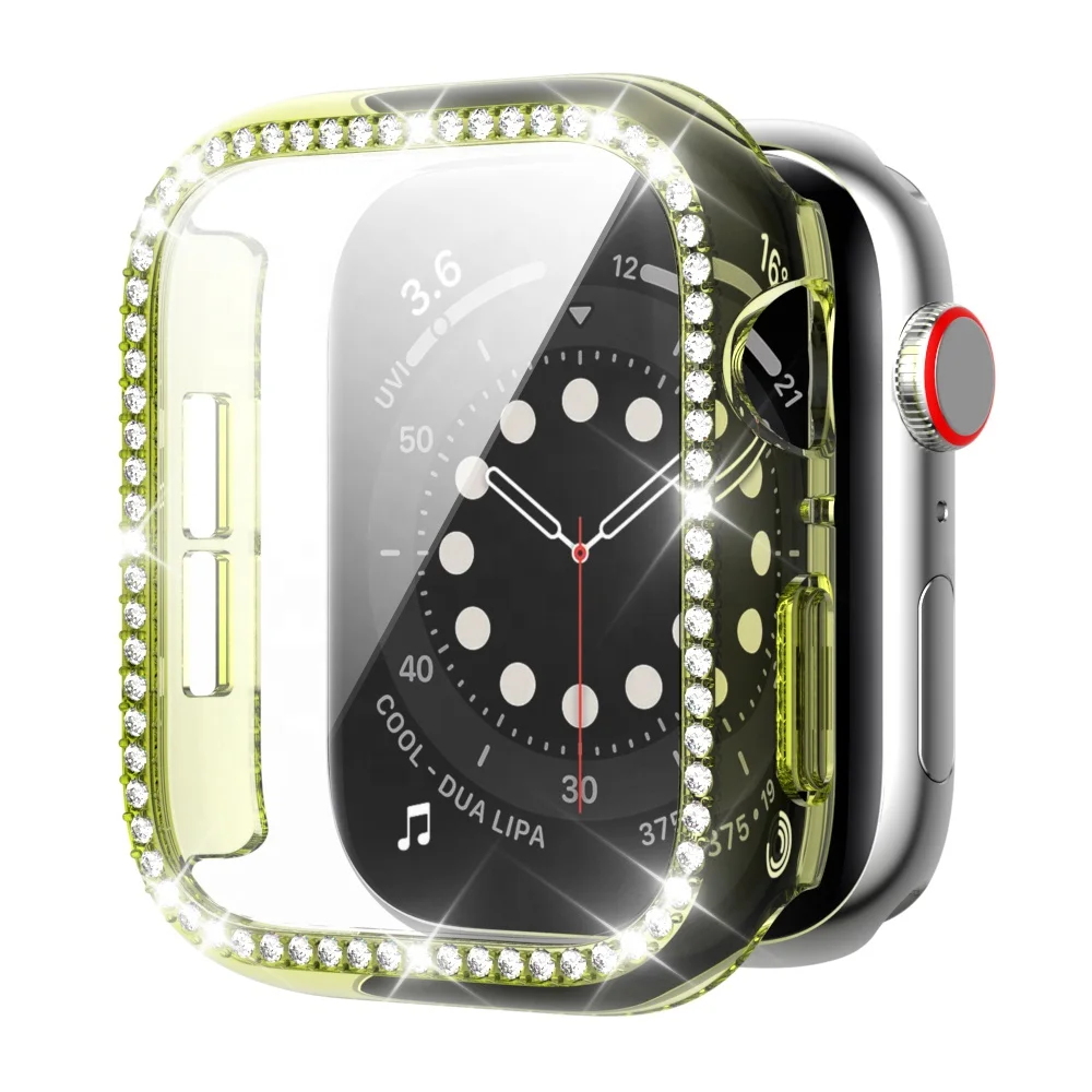 

Compatible for Bling Apple Watch Protective Case with Built-in Screen Protector for Apple Watch  iWatch SE Se