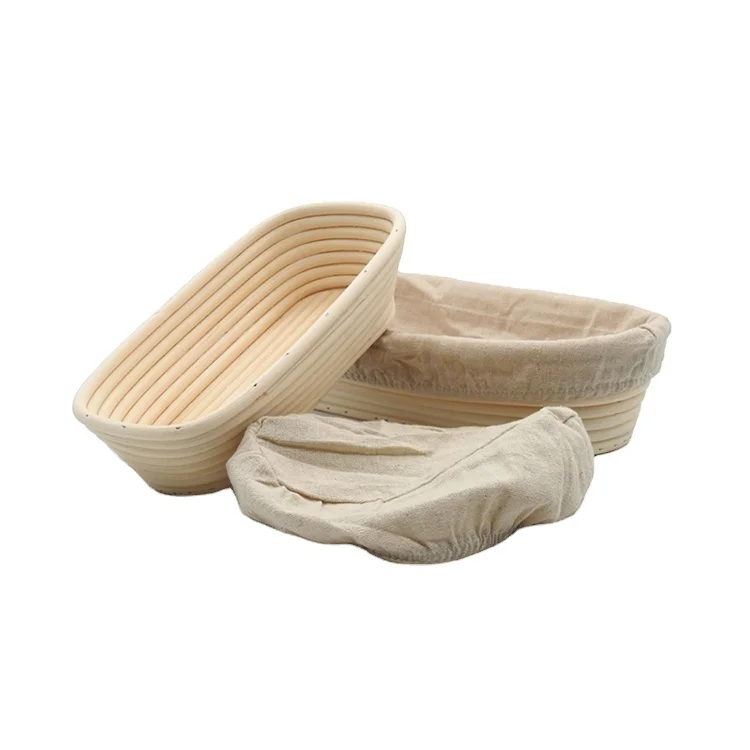 

Best Quality Fair Price OEM ODM Free Sample 10'' Oval Bread beneton proofing basket
